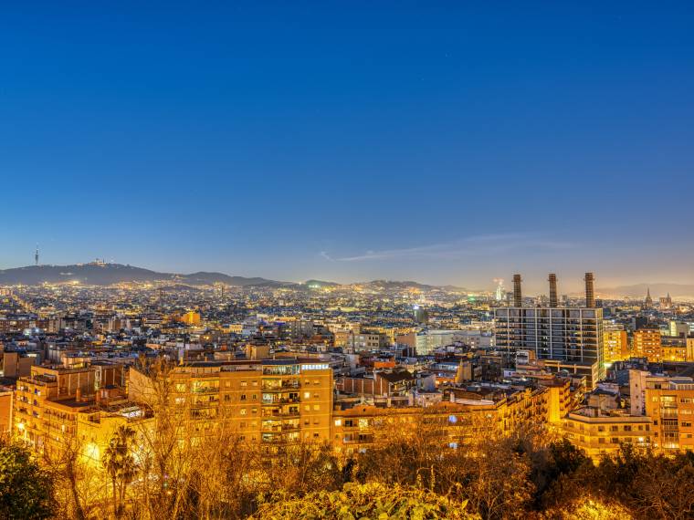 Barcelone au crépuscule © Envato