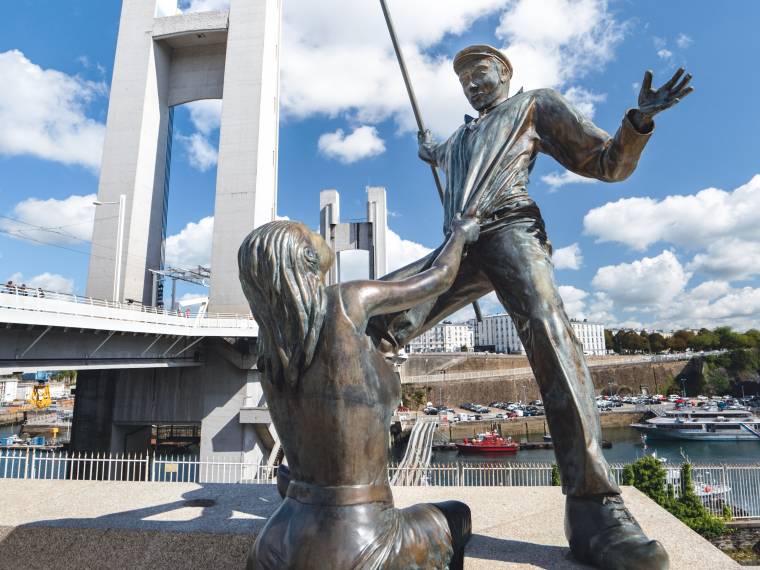 Brest, pont de la Recouvrance © CRTB_PORIEL-Thibault