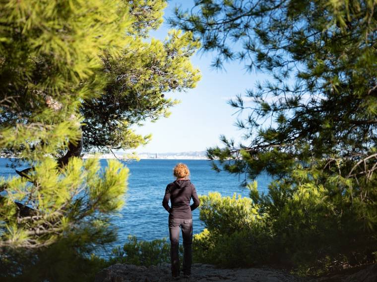 Randonnée sur la Côte Bleue © V. BEAUME 