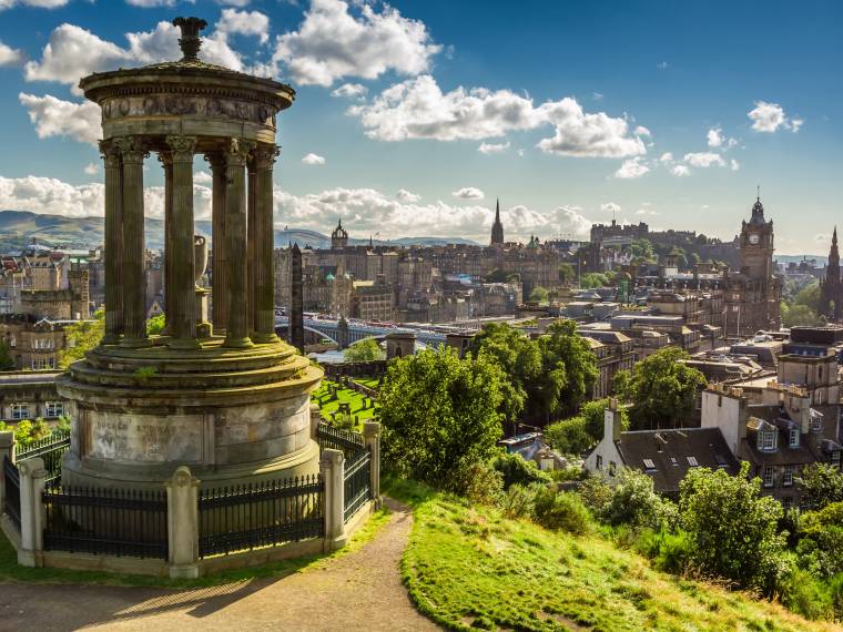 Edimbourg, vue depuis Calton Hill © Envato