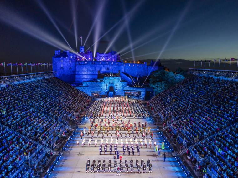 The Royal Edinburgh Military Tattoo © Visit Scotland