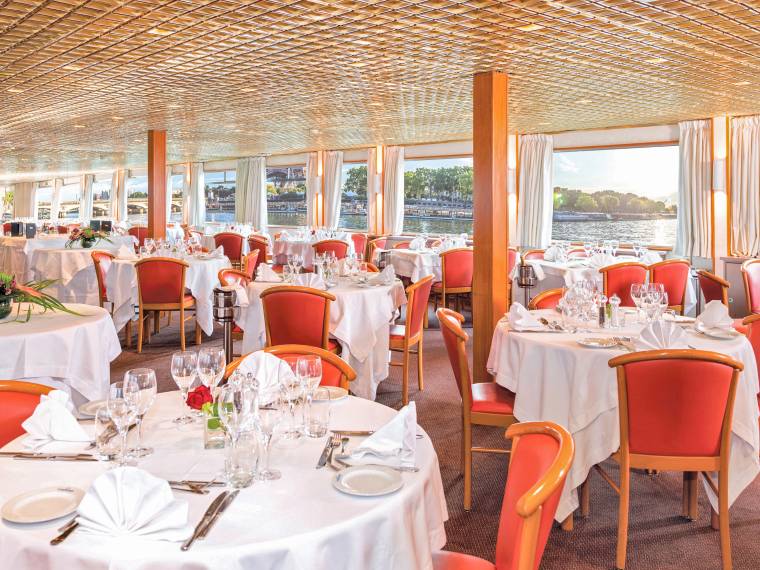 MS Seine Princess, restaurant © Croisitek - Denis-Merck