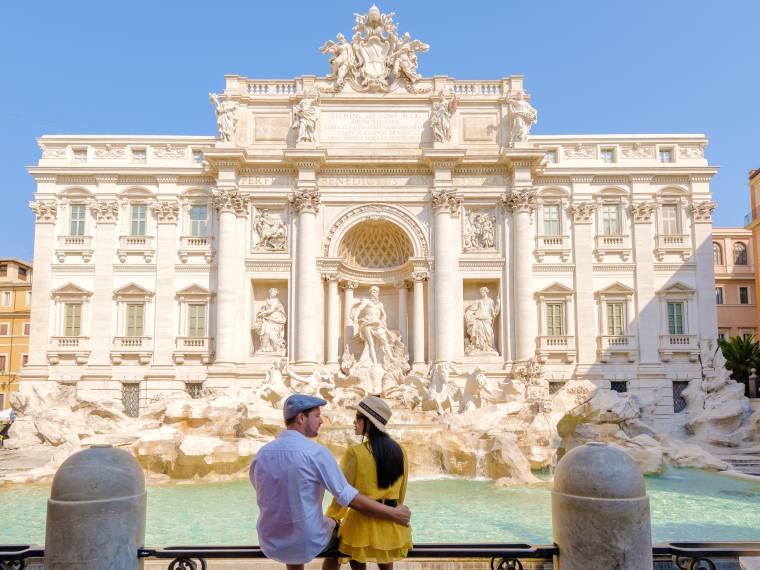 Rome, fontaine de Trevi © Envato