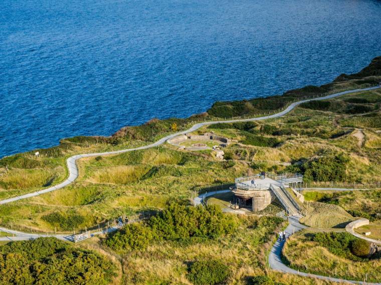 Pointe du Hoc © CRT Normandie_Valentin_Pacaut_-_The_Explorers.droits_30.09.2041