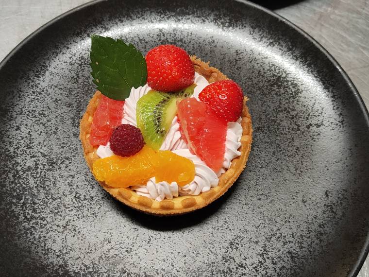 Hôtel-restaurant Les 13 Assiettes, dessert