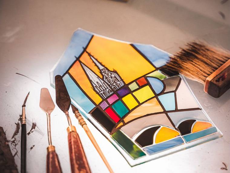 Chartres, atelier maitre verrier © ADRT28