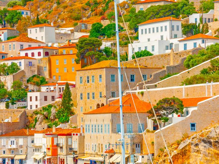 Port d-Hydra, Grèce © Envato