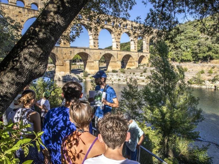 Visite guidée © Site du Pont du Gard R.Sprang-VisiteGuidée-11