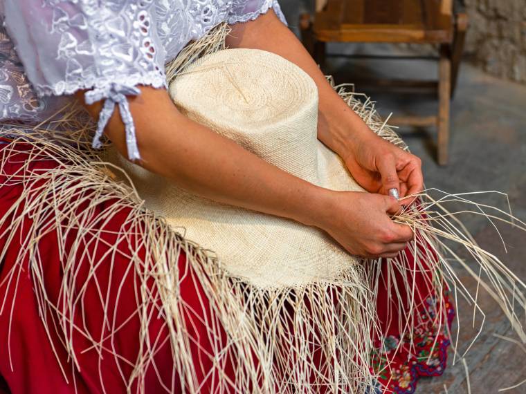 Chapeaux Toquilla, Equateur © AdobeStock