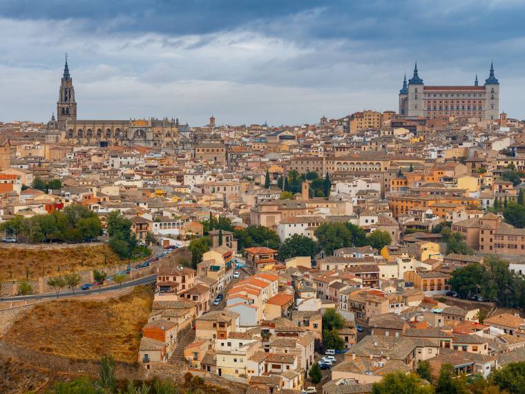 Tolède, vue aérienne © Envato