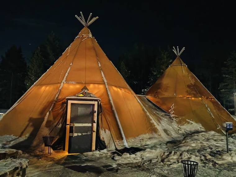 Soirée sous tente tipi© Léo évasion (3)
